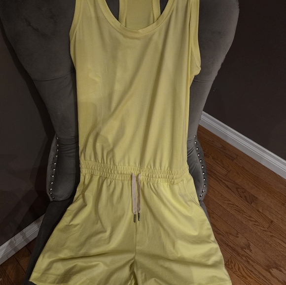 ZYIA Lemon Laguna Downtime Romper - Picture 4 of 8